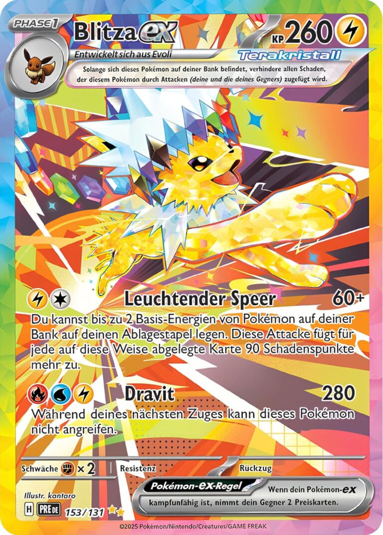 Pokémon - Prismatische Entwicklungen - Booster Bundle