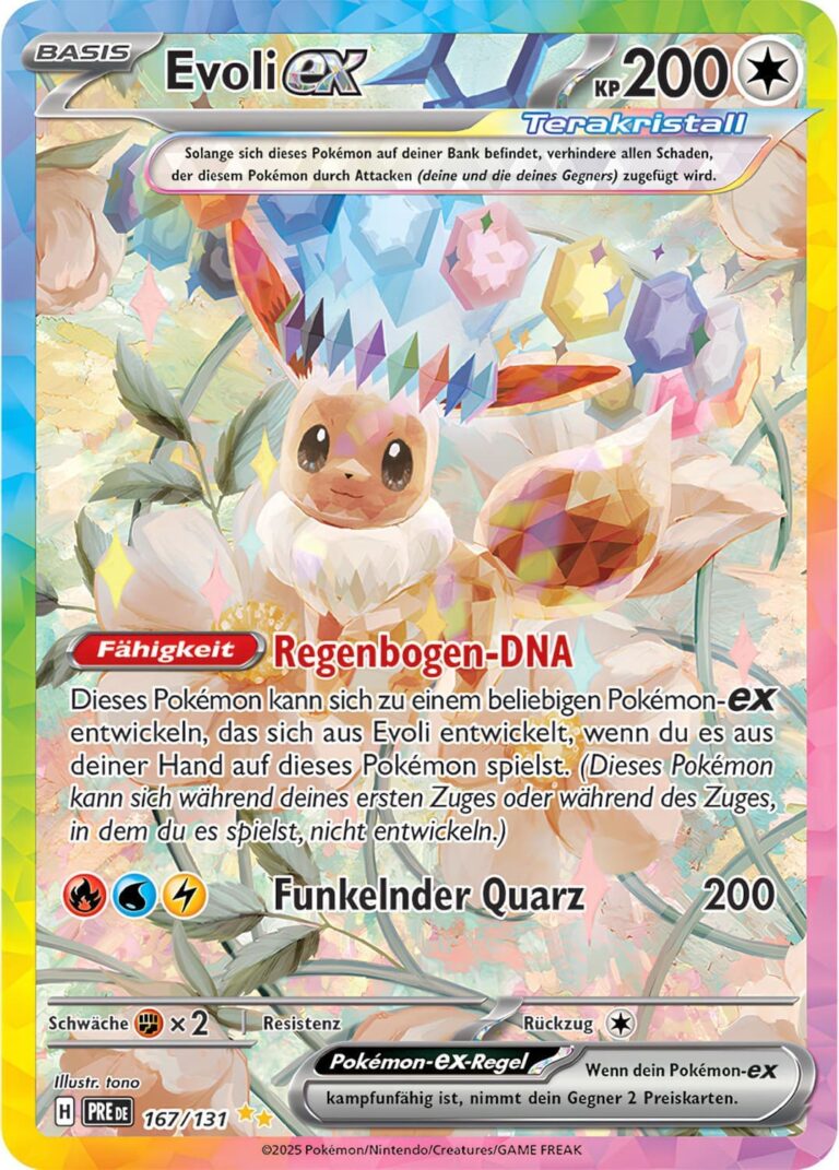 Pokémon - Prismatische Entwicklungen - Booster Bundle