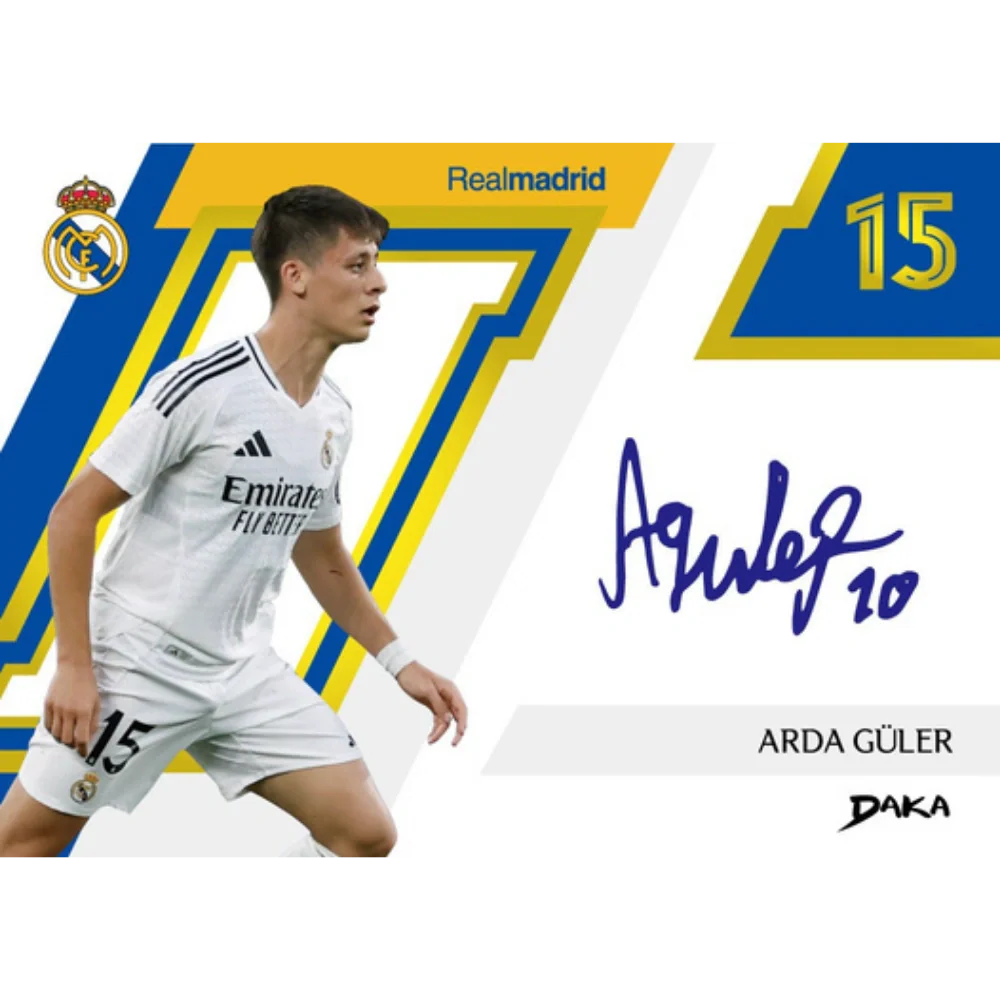 Daka 2024-25 Real Madrid Set ONE & TWO Hobby Box
