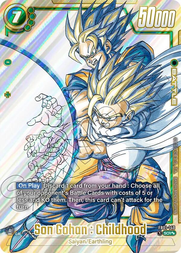 Dragonball Fusion World - SB02 Manga Display [EN]