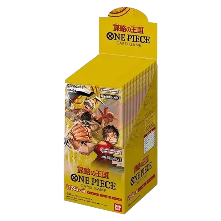 One Piece OP04 - Kingdom of Intrigue Display [JP]
