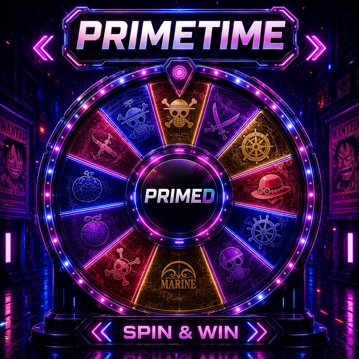 PRIMETIME 10x KNOCKOUT RAD - ONE PIECE TCG