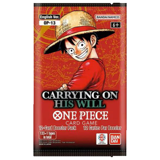 One Piece OP13 - Carrying on His Will - Booster [EN]