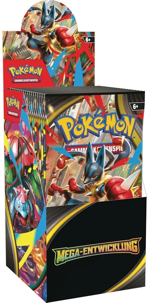Pokémon Mega Entwicklungen – 18er Display [DE]